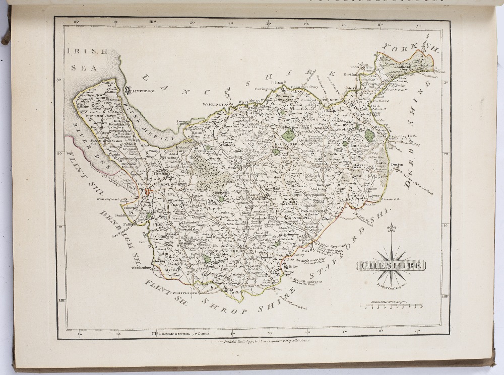 CARY, John, Cary's New and Correct English Atlas: being a New Set of County Maps from Actual - Image 3 of 5