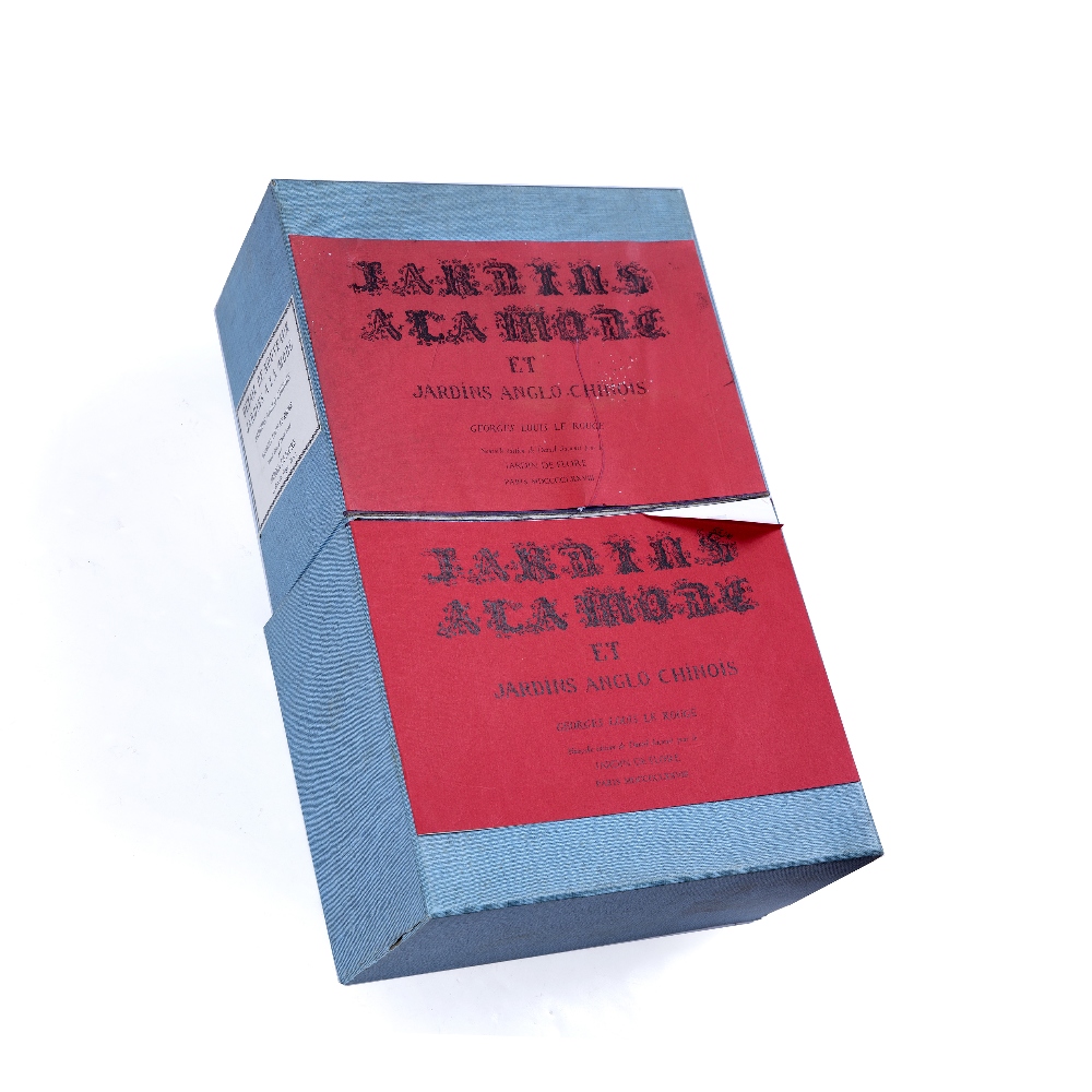 LE ROUGE, George Louis (publisher) 'Les Jardins Anglo-Chinois' - A Facsimile Edition by Daniel