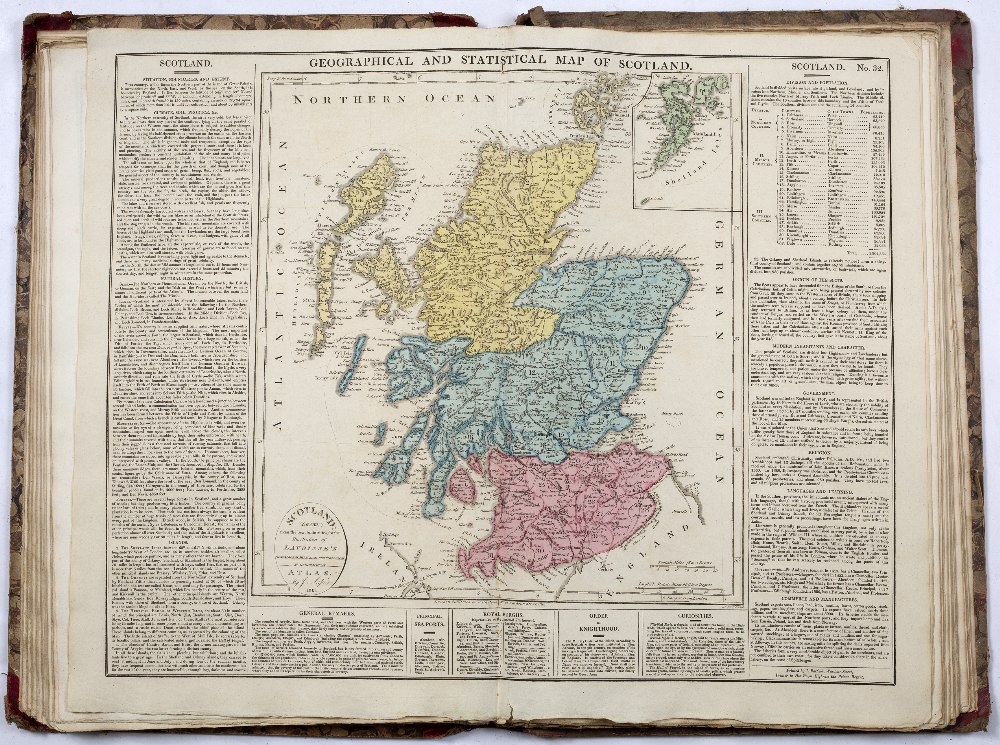 LAVOISNE, C.V. Lavoisne's Complete Genealogical, Historical, Chronological and Geographical Atlas. - Image 2 of 3