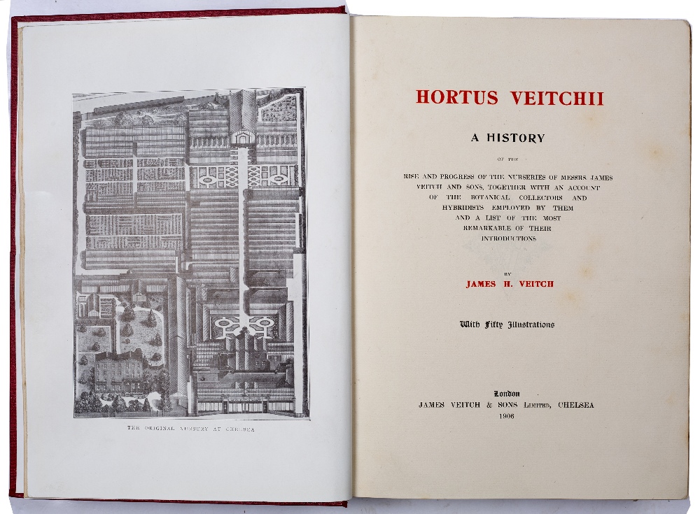 HORTUS VEITCHII, 'A History of the Rise and Progress of the Nurseries of Messrs James Veitch and