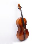 A RODERICK PAESOLD 602 CELLO with two piece back, labelled 'Roderick Paesold Bubenreuth anno