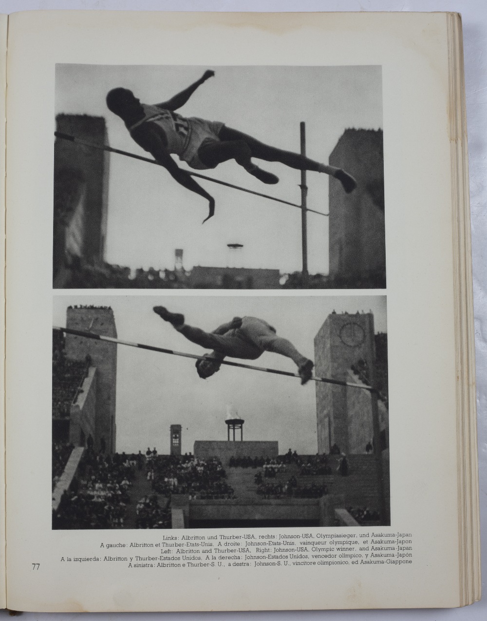 OLYMPIC INTEREST:- RIEFENSTAHL, Leni (1902-2003) 'Schönheit im Olympischen Kampf mit zahlreichen - Image 5 of 8