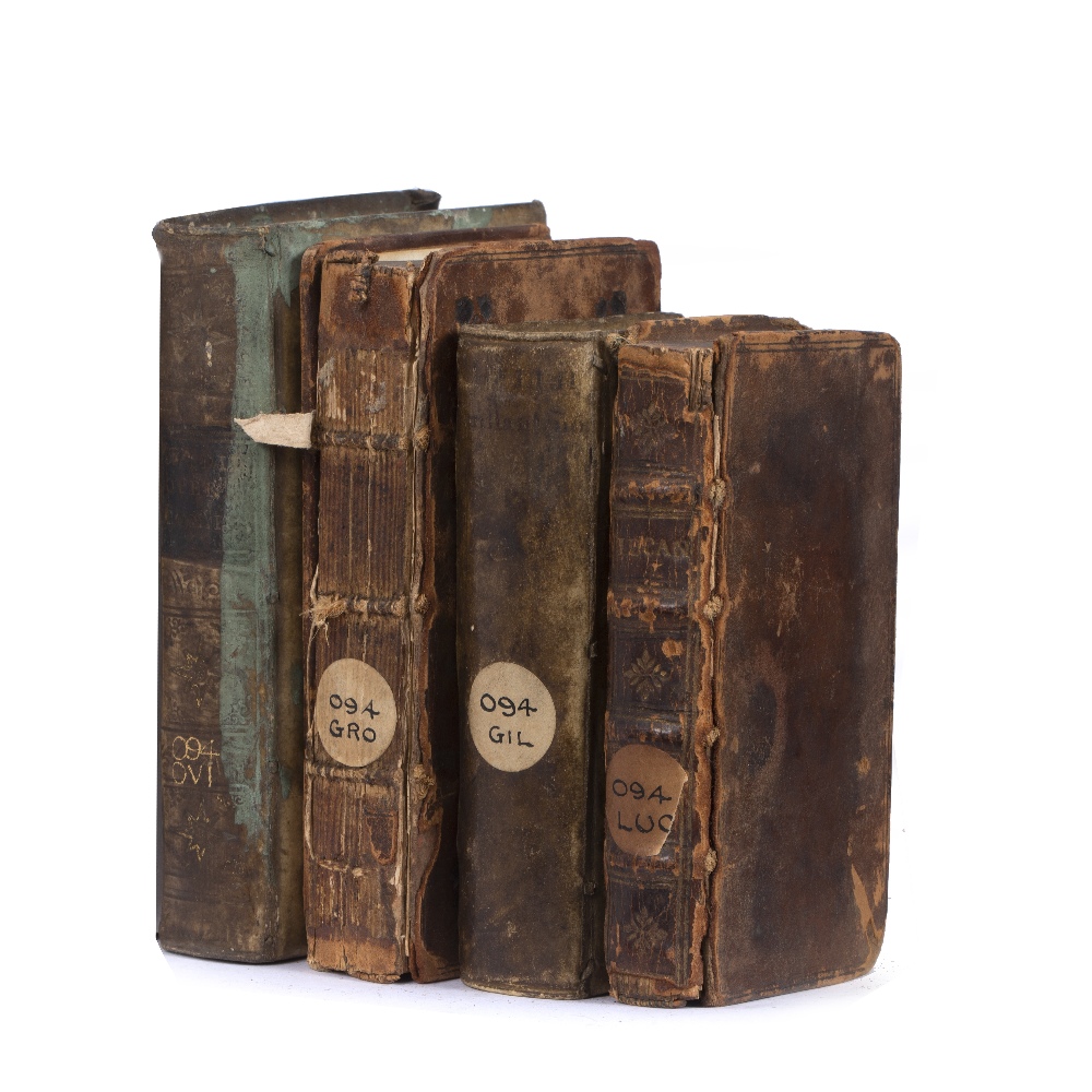 ELZEVIR, 17th century Dutch Publisher and Printers: - 4 small format books GROTIUS, Hugo, M Annaei