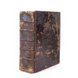 A 16TH CENTURY GENEVA 'BREECHES' BIBLE containing Book of Common Prayer and Psalms, lacking title,