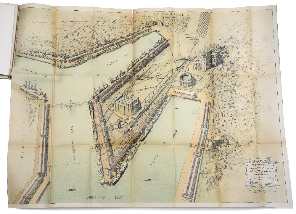 THE PORT OF SYDNEY N.S.W. Official Handbook published by the Sydney Harbour Trust Commissioners 1924 - Image 3 of 4