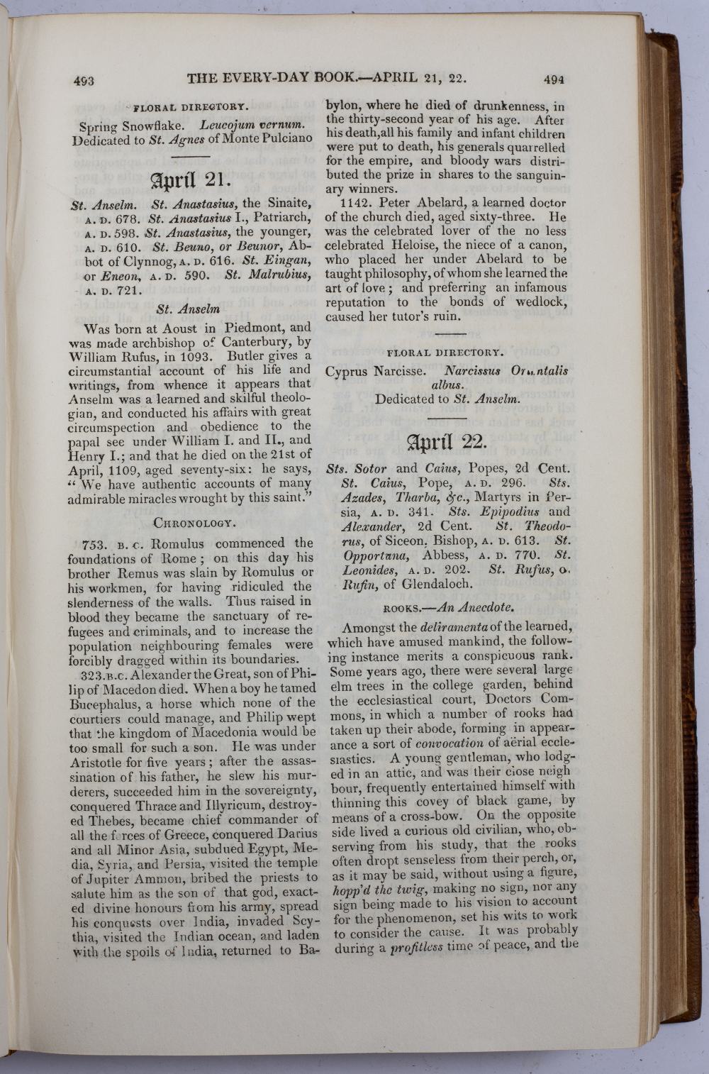 HONE, William, The Every-Day Book and Table Book. 3 vols. 1833-1835. Tegg, London and Vol 4. 'The - Image 3 of 3