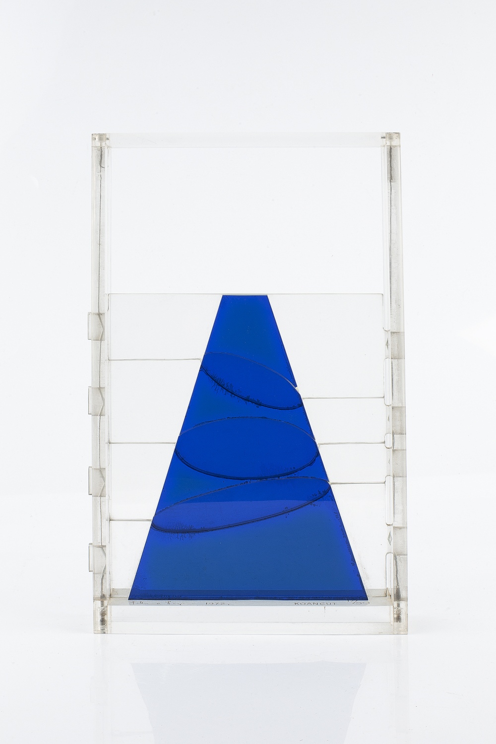 Liliane Lijn (b.1939) Koancut, 1972 17/50, signed, numbered, dated, and titled perspex - Image 3 of 5