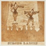 Richard Beer (1928-2017) Strong Ladies 1/100, signed and numbered in pencil (in the margin)