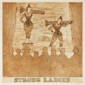 Richard Beer (1928-2017) Strong Ladies 1/100, signed and numbered in pencil (in the margin)