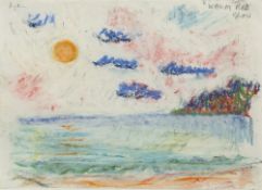 Adrian Ryan (1920-1998) Corfu signed in pencil (upper left) mixed media on paper 15 x 21cm.