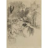 Anthony Gross (1905-1984) Valentine's Fortune, 1930 73/75, signed, titled, and numbered in pencil (