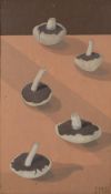 John Marriott (1921-2007) Mushrooms, 1963 signed with initials and dated (lower right) oil on