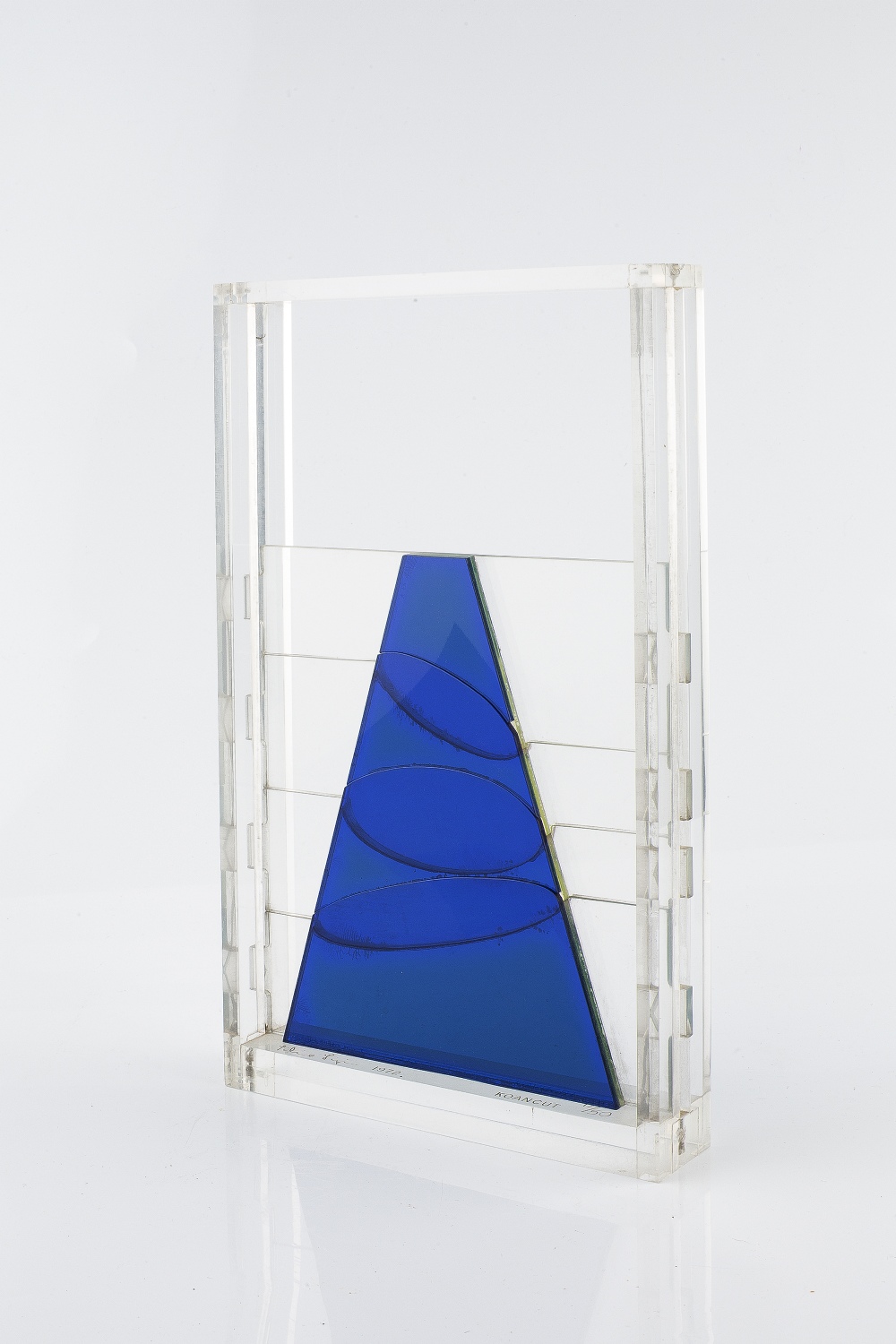 Liliane Lijn (b.1939) Koancut, 1972 17/50, signed, numbered, dated, and titled perspex - Image 4 of 5