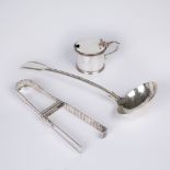 A Georgian silver ladle by Carrington & Co, 1902, reputedly formerly the property of the Earls of