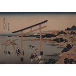 After Katsushika Hokusai (1760-1849) '36 Views of Mount Fuji, Bay of Noboto' Japanese woodblock