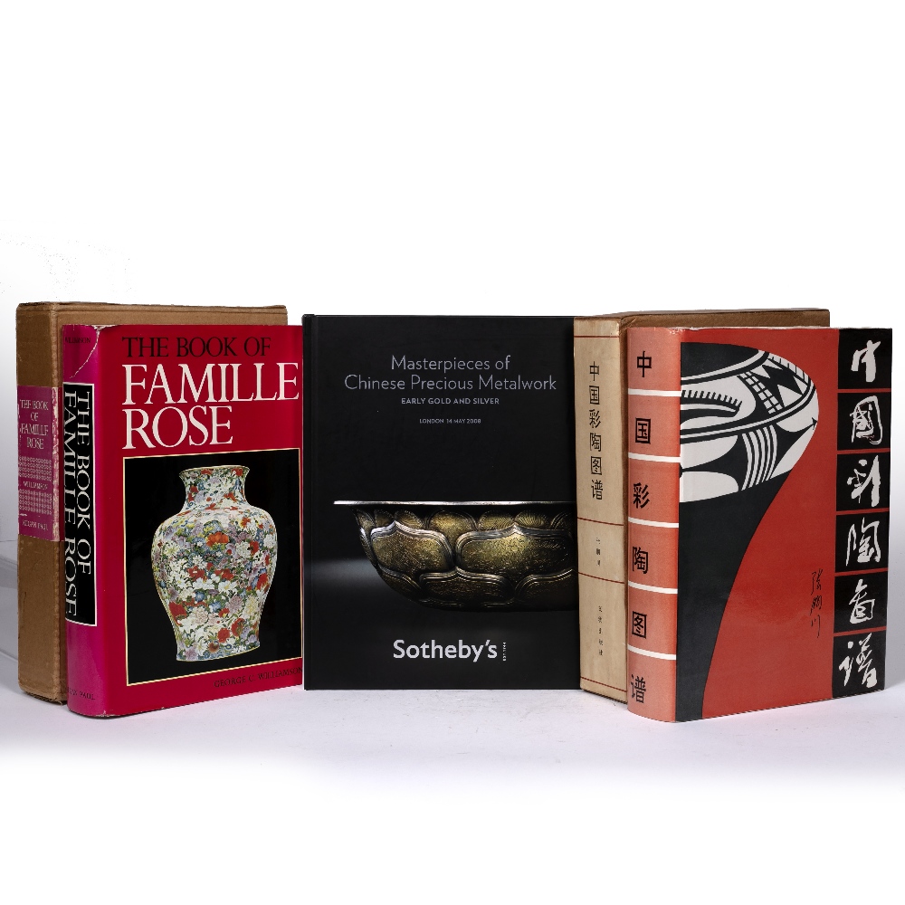 Books Williamson, George C, The Book of Famille Rose together with Sothebys, Masterpieces of Chinese