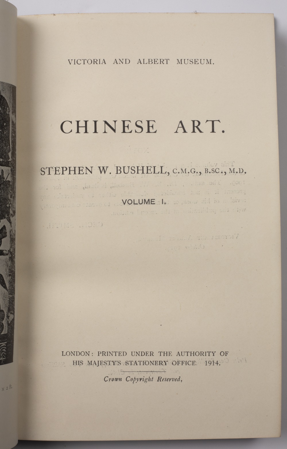 Chinese Art Two volumes by S. W. Bushell, 1914 (2) - Image 3 of 3