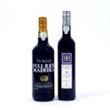 500ml bottle of Henriques and Henriques 10 year old Malmsey Madeira together with a bottle of The