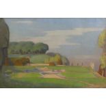 John Mansfield Crealock (1871-1959) 'St. Cloud, Paris', signed lower left, 52.5cm x 80cmCondition