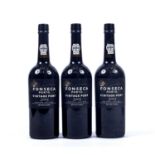 Three bottles of Fonseca 2003 vintage portQty: 3Condition report: In good condition