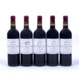 Five bottles of Chateau Haute-Bages Liberal Pauillac 2004Condition report: Level within neck