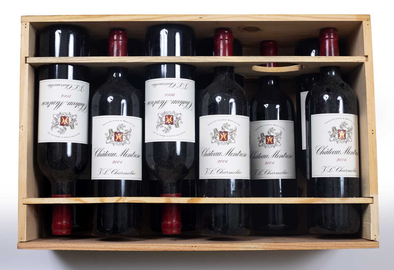 Eleven bottles of Chateau Montrose 2004Condition report: Purchased from The Wine Society and kept in