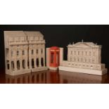 A plaster architectural model by Timothy Richard of Bath, depicting Spencer House, London, one of