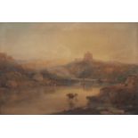 After Joseph Mallord William Turner (1775-1851) 'Norham Castle: Sunrise', watercolour, 65.5cm x 98cm