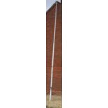A large flag pole, approximately 670cm in length overallCondition report: At present, there is no
