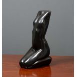 P.E. (21st Century school) Kneeling nude, bronze, signed with initials and numbered 3/9, 49cm