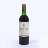A bottle of Chateau Pichon Longueville Comtesse de Lalande 1978Condition report: Level at top of