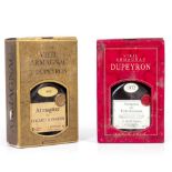 Armagnac, A bottle of Dupeyron 1963 Armagnac OC together with a bottle of Dupeyron 1972 Armagnac