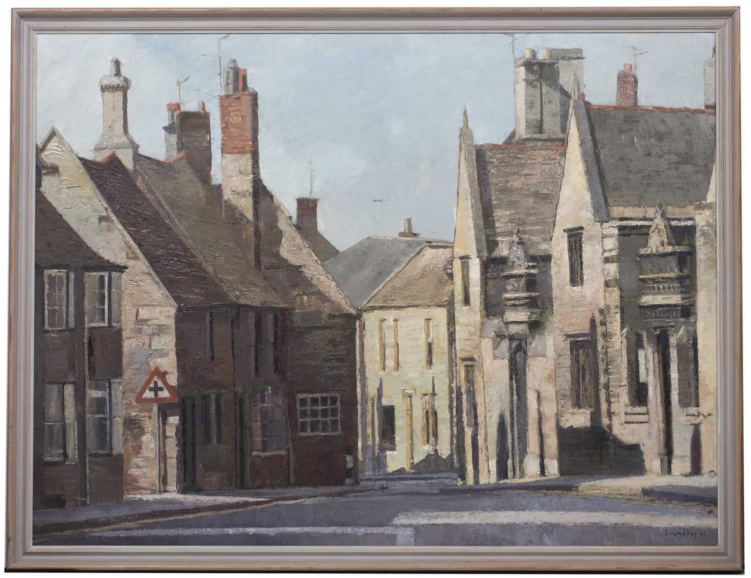 Bernard Kay (1927-2021) North Street, Oundle, 1984 signed and dated (lower right), titled (to - Image 2 of 4