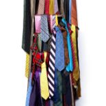 An extra-ordinary collection of in excess of three hundred, mainly silk ties by T.M. Lewin, Fox &