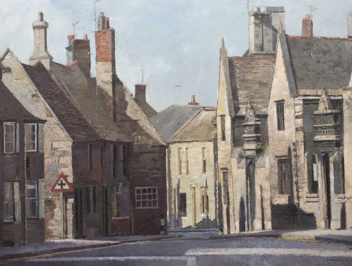 Bernard Kay (1927-2021) North Street, Oundle, 1984 signed and dated (lower right), titled (to