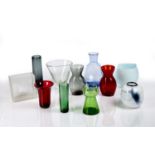 Collection of Scandinavian glass to include: Michael Bang (1942-2013) for Holmegaard, 'Atlantis'