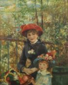 Pierre Auguste-Renoir (1841-1919) 'Two sisters on the Terrace' print, 51cm x 40cm Provenance: