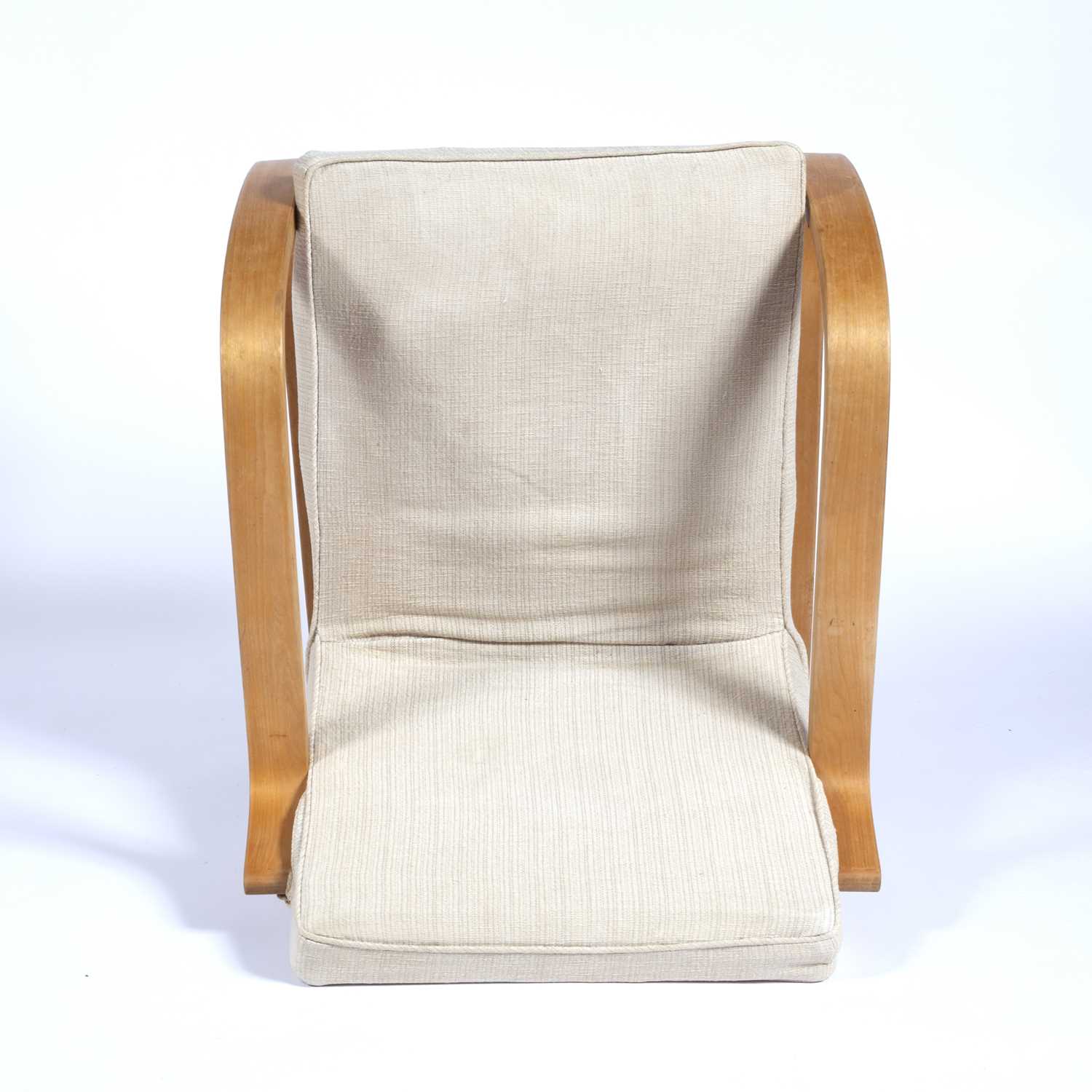 Alvar Aalto (1898-1976) for Finmar Ltd 'Model 402' bentwood birch chair, with the original label - Image 7 of 8