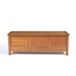 Cotswold School oak coffer or chest, 123cm x 44cm x 44cmCondition report: Overall good condition,