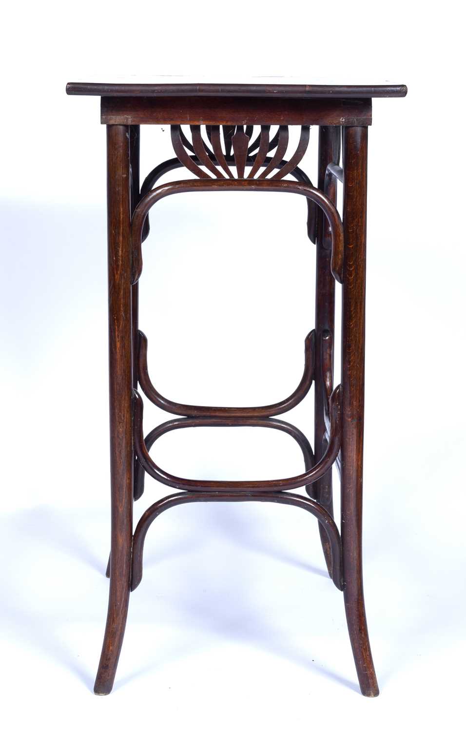 In the manner of Thonet bentwood table, unmarked, 58cm x 71cm x 38cmCondition report: Scuffs, - Image 2 of 6
