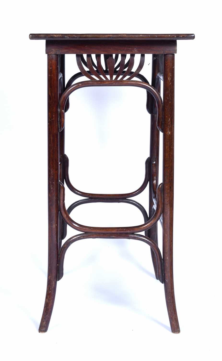 In the manner of Thonet bentwood table, unmarked, 58cm x 71cm x 38cmCondition report: Scuffs, - Image 4 of 6