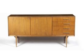 Attributed to Waring and Gillow mid 20th Century walnut sideboard, 180cm x 85cm x 44.5cmCondition