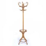 In the manner of Thonet bentwood hat and coat stand, 199cm high approx overallCondition report: