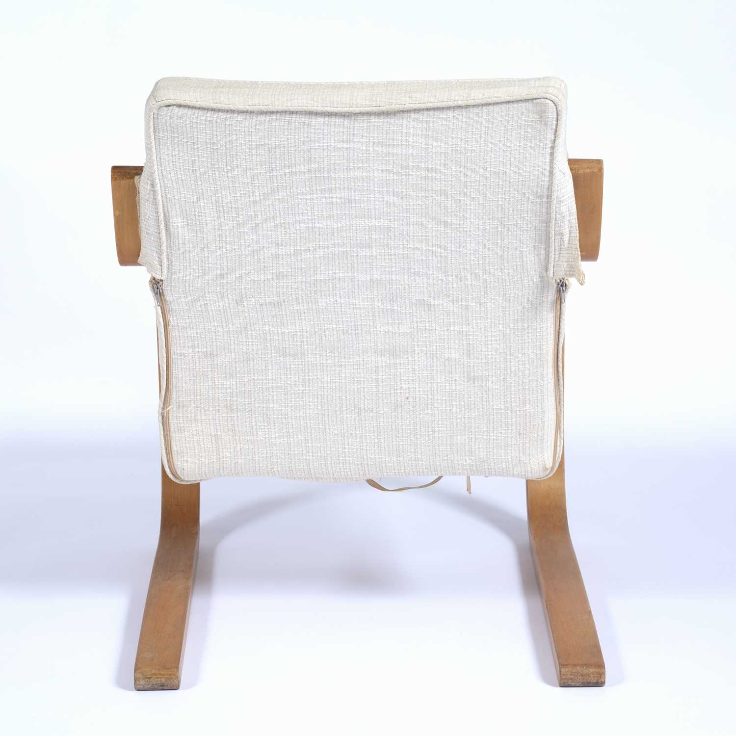 Alvar Aalto (1898-1976) for Finmar Ltd 'Model 402' bentwood birch chair, with the original label - Image 4 of 8