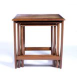 Victor Wilkins for G Plan 'Astro' teak, nest of three tables, the largest measures 50cm x