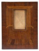 In the manner of the Rowley Gallery parquetry picture frame, unsigned, 22cm x 17cmCondition
