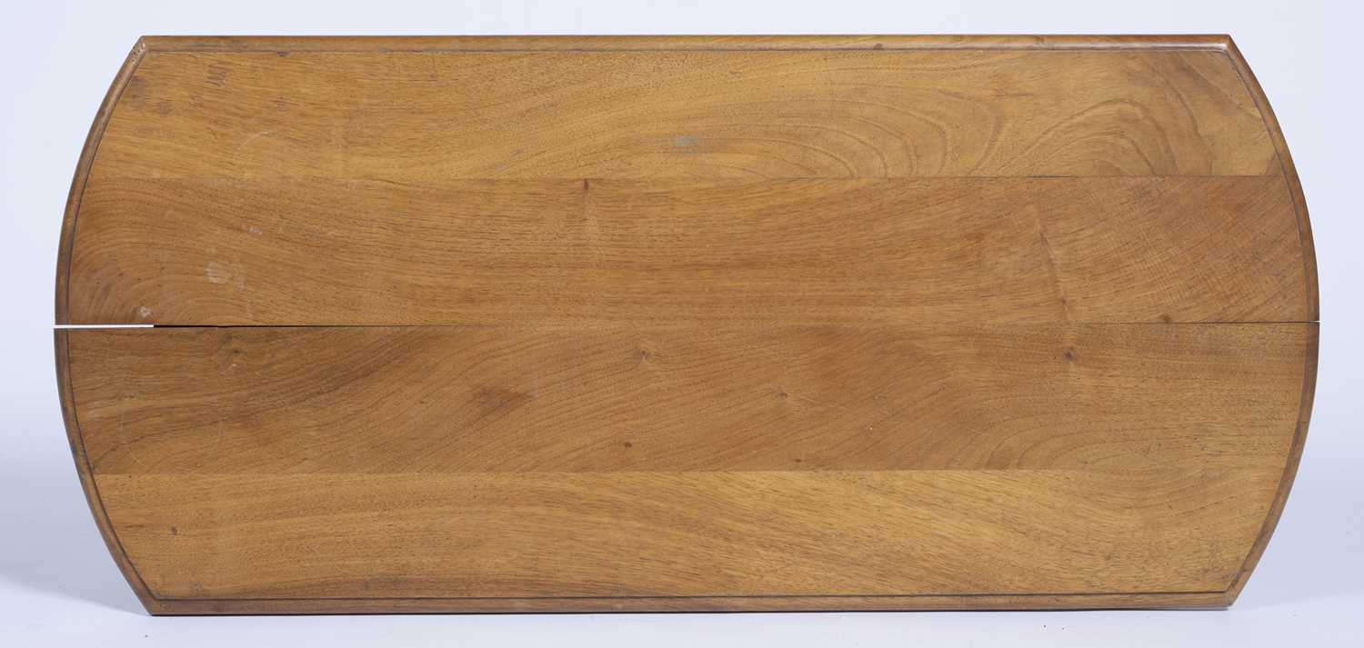 20th Century walnut occasional table on bentwood legs, 88cm x 46cm x 41cmCondition report: Small - Image 5 of 6