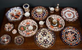 A collection of antique Crown Derby porcelainCondition report: At present, there is no condition