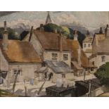 Edward Leslie Badham (1873-1944) 'Untitled view of Hastings' watercolour, unsigned, 10.5cm x 13.