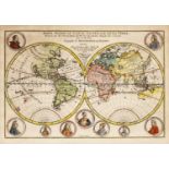 Mappe-Monde ou Carte Generale De La Terre, Dressee Sur les Observations de Mrs. De L'Academie Royale